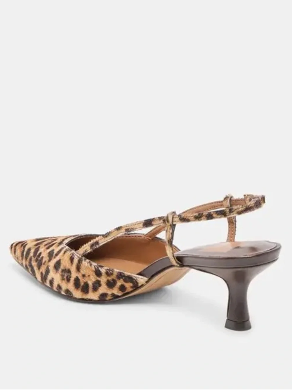 Dolce Vita Leopard Print Slingback Pumps